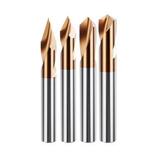 络伊塔60度合金定心钻中心定点钻钢用3-20涂层钨钢90度定位倒角钻