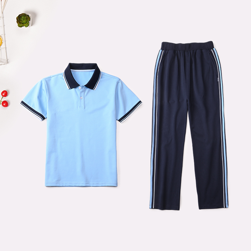 南昌小学生校服2025统一新款夏季校服短袖POLO衫短裤裙子长裤
