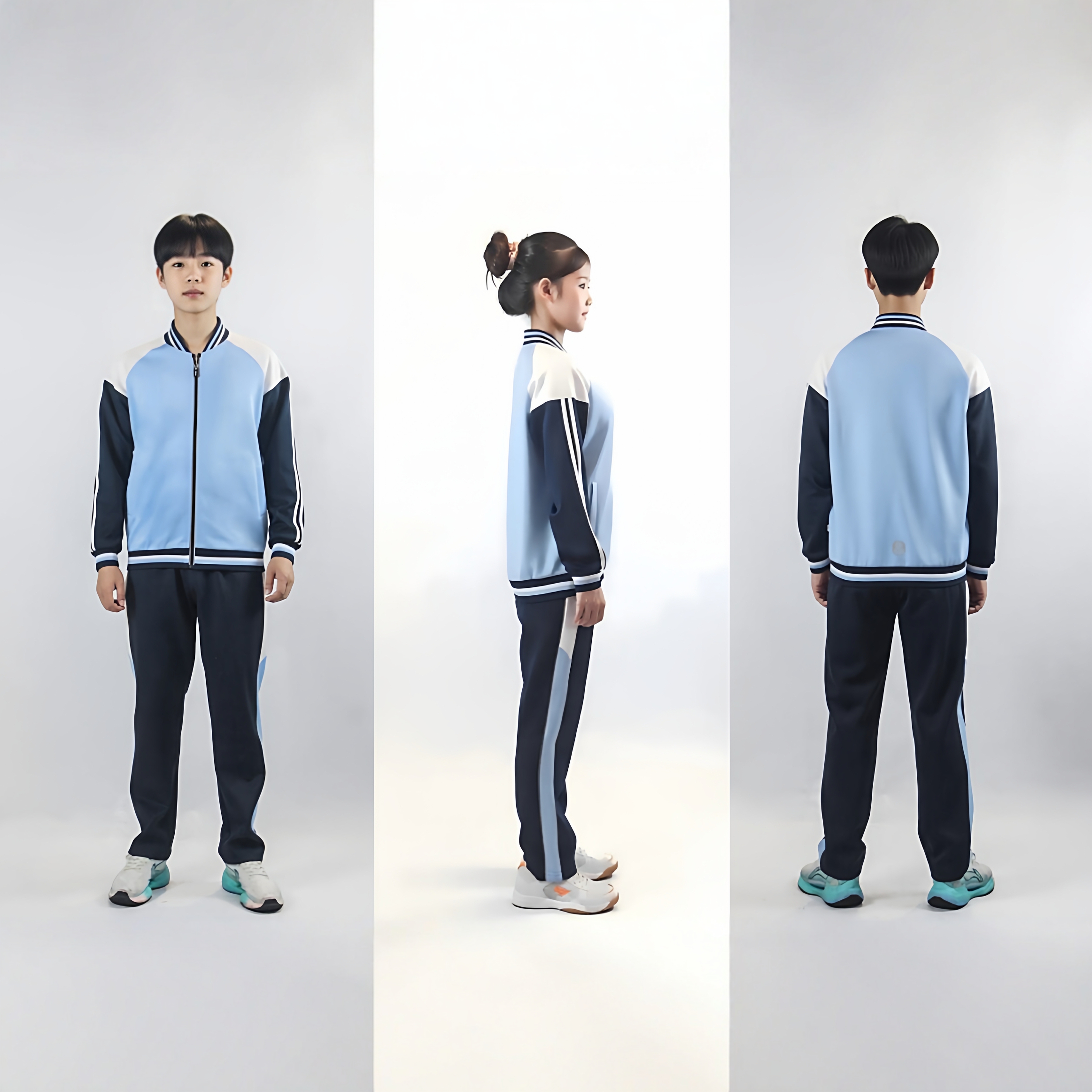 南昌初中校服春秋外套套装运动服2025统一款式江西南昌中学生校服