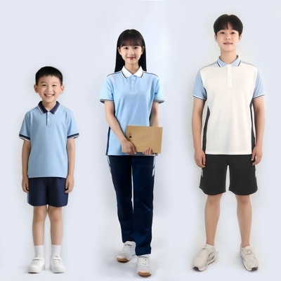 南昌校服小学生2025统一款式短袖短裤长裤初中生中学生夏秋季套装
