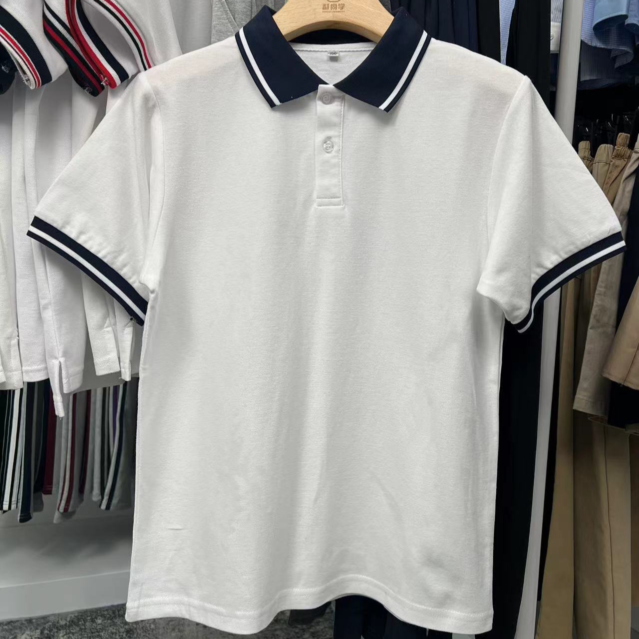 儿童小学生校服POLO衫夏季t袖
