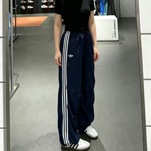 奥莱折扣｜小红书推荐｜春夏男女裤子休闲宽松阔腿裤直筒情侣长裤
