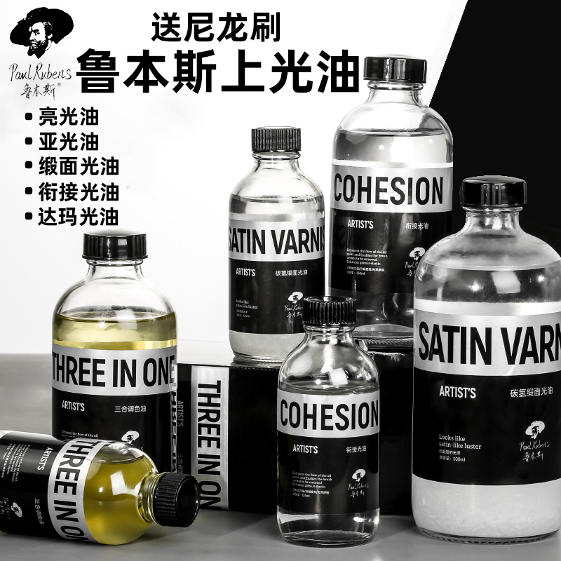 鲁本斯碳氢上光油亮光油