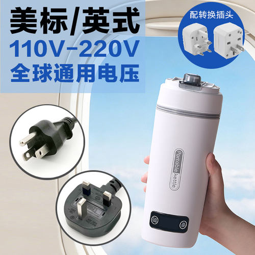 友威便携式电热水壶304不锈钢