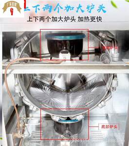 新品型蛋卷机路机摆摊的脆q皮蛋卷机六面机板燃气蛋卷边一铝多用