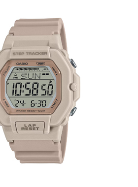 CASIO卡西欧小方块电子表女士多功能运动防水手表中性LWS-2200H