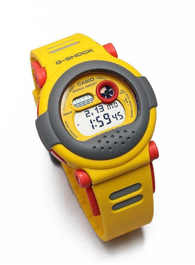 卡西欧碳纤核心防护构造复古百变蓝牙石英表G-B001MVE-9 1 8