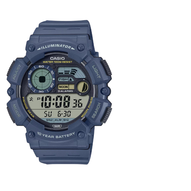 卡西欧男士防水夜光数字电子表