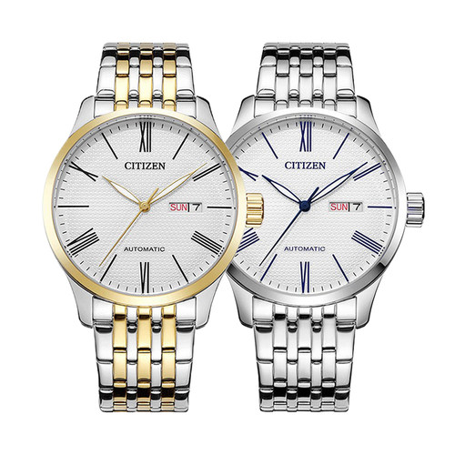 全自动机械精钢休闲风商务手表