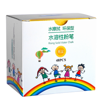 无尘粉笔水溶性粉笔环保可擦
