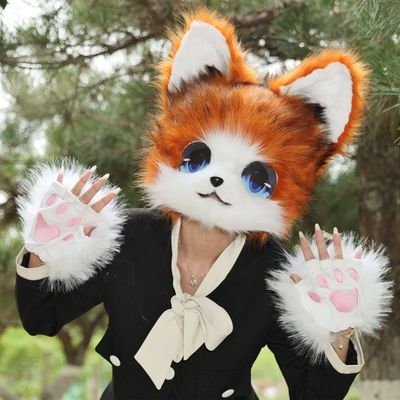 Fursui原创兽装兽头成品现货头套