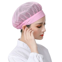 HJ Wide-края складная крышка розовая дышащая сетевая моделя