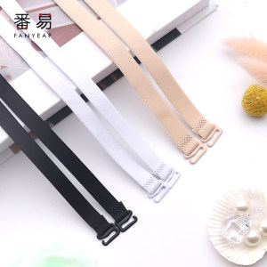 py饰饰J内衣肩带可拆卸可外露胸罩细带子文胸配件美背一字领黑色装饰