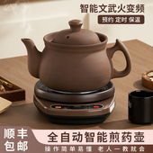中药电煎壶全自动家用熬药煎锅紫砂煎药壶中医煮炖砂锅煲药罐药煲