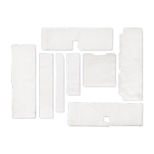 适用EPSON爱普生L1800废墨垫R1390废墨仓R1400 R1430废墨收集器ME1100废墨回收海棉L1500W打印机吸墨海绵垫