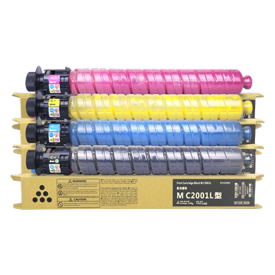 适用理光MC2000彩色粉盒Ricoh MC2001 MC2001L MC2001SP MC2001H IMC2000 IMC2500打印复印机碳粉盒 墨盒粉筒