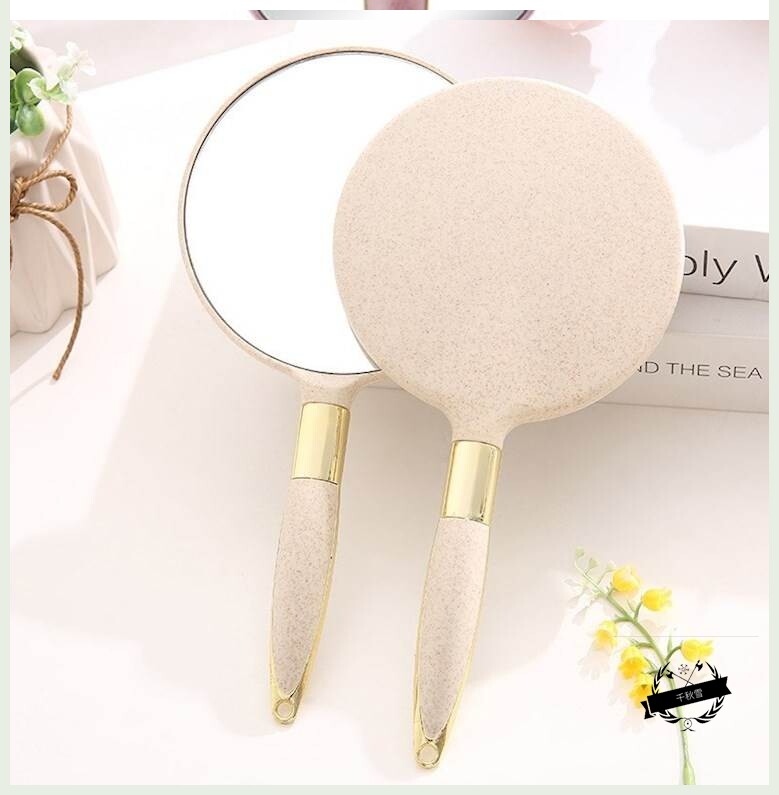 Large Northern Europe cosmetology Hand lovely Princess Mirror Handle Small mirror hold To fake something antique fashion Desktop European stylein the Festive supplies/Gift , Cultural and creative products , Cultural and creative mirror  category - from Buy2taobao.com to provide professional Taobao agent buy service