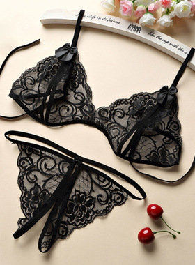 Color Women Hot Erotic Sexy Lingerie Open Bra Crotch Porno