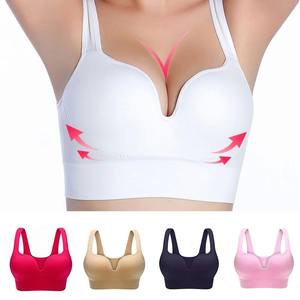 Women Wireless Sports Bra Fitness Running Vest Gym Workout