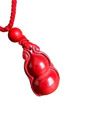 原矿保真帝王红朱砂葫芦吊坠男女多子多福小福豆挂件坠子娃娃礼物