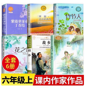 六年級上冊必讀課外書正版 課內作家作品會走路 夢鐵凝花之歌草原北京 春節故鄉魯迅紫藤蘿瀑布丁香結竹節人細雨下點碎落花聲 推薦
