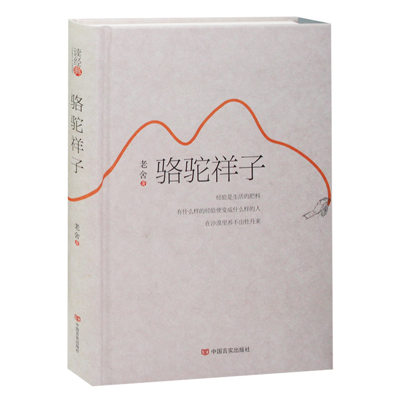 骆驼祥子 正版 老舍的书籍全集骆驼祥子原版寒暑假 小说作品集散文集选集儿童文学读本高中学生成人文学青少年版阅读书籍课外书