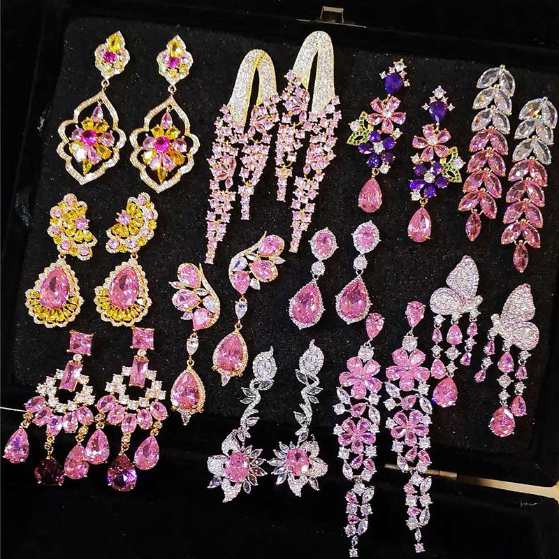 银针粉色镂空蝴蝶锆石耳环轻奢感耳钉甜美时尚耳饰设计感小众,饰品/流行首饰/时尚饰品新,耳环,淘宝优惠券,粉丝福利购,淘宝优惠卷