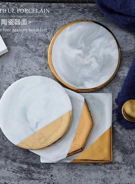 New Ins Nordic marbled ceramic coasters, Phnom Penh