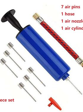 10pcs Ball Pump Set Hand Pump Inflator Portable Ball Inflati
