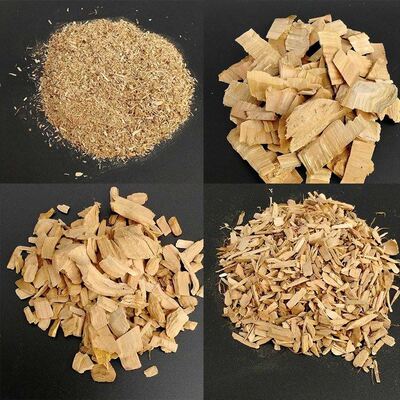 1000g BBQ Smoker Wood Chips Apple Pear Cherry Hickory Nature