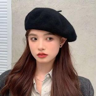 Winter Women Wool Berets French Artist Style Warm Beanie Hat