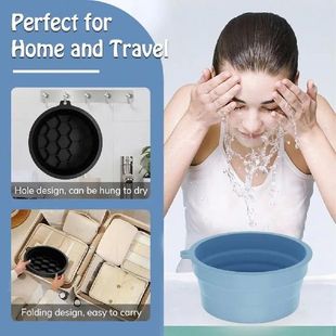 4pcs Collapsible Face Bowl with Built-in Ice