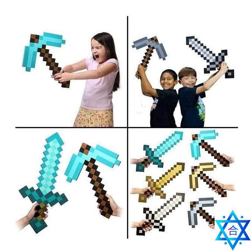 Minecraft build sandbox games EVA my world diamond sword axe