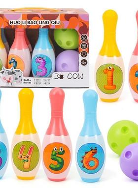 2023 Bowling Set Education Toys For Kids Toddlers Animal Num