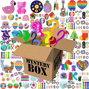 Random 5-20pcs Fidget Toy Pack Mystery Box Surprise Gift Pus