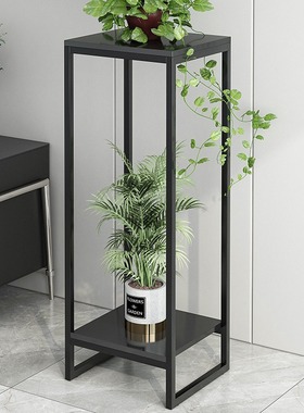 Flower rack living room floor standing iron succulent storag