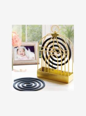 Mosquito Coil Incense Holder Repellant home burner birdcage