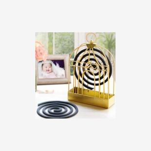 Mosquito Coil Incense Holder Repellant home burner birdcage
