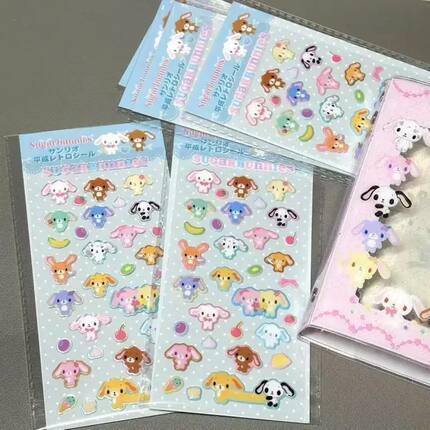 Sanrio Kawaii Sugarbunnies Bonbonribbin 3D Cartoon Cute Bubb