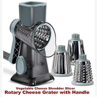 Rotary Cheese Grater Vegetable Cheese Shredder Slicerdurable