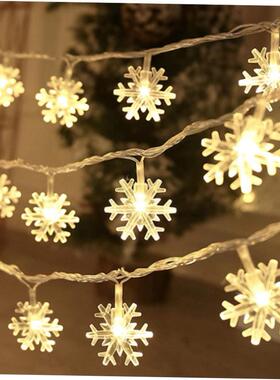 Snowflake LED Lights Christmas Decoration Home Xmas Tree Han