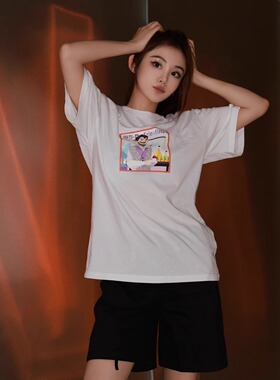 INTJ#214白色纯棉T恤