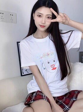 【T】CryptoFunk#0056白色纯棉T恤