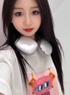 NOUNS#0987纯棉白色落肩直喷春夏男女短袖圆领T恤