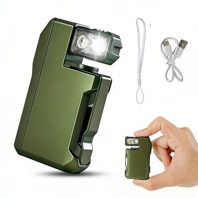 Magnetic Keychain Flashlight 400 Lumens Portable Flat