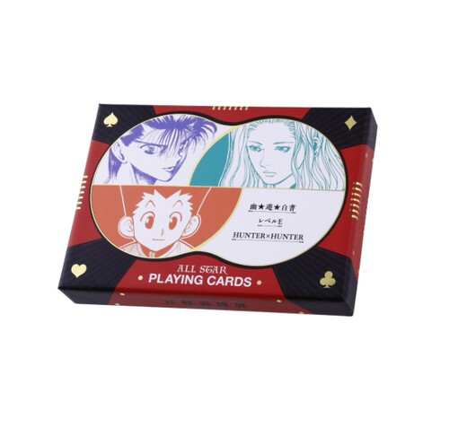 谷仓预售富坚义博展烫金扑克牌