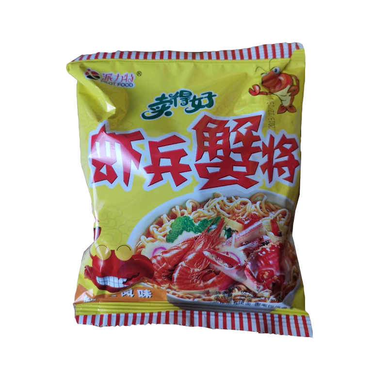 卖得好虾兵蟹将干脆面零食方便面