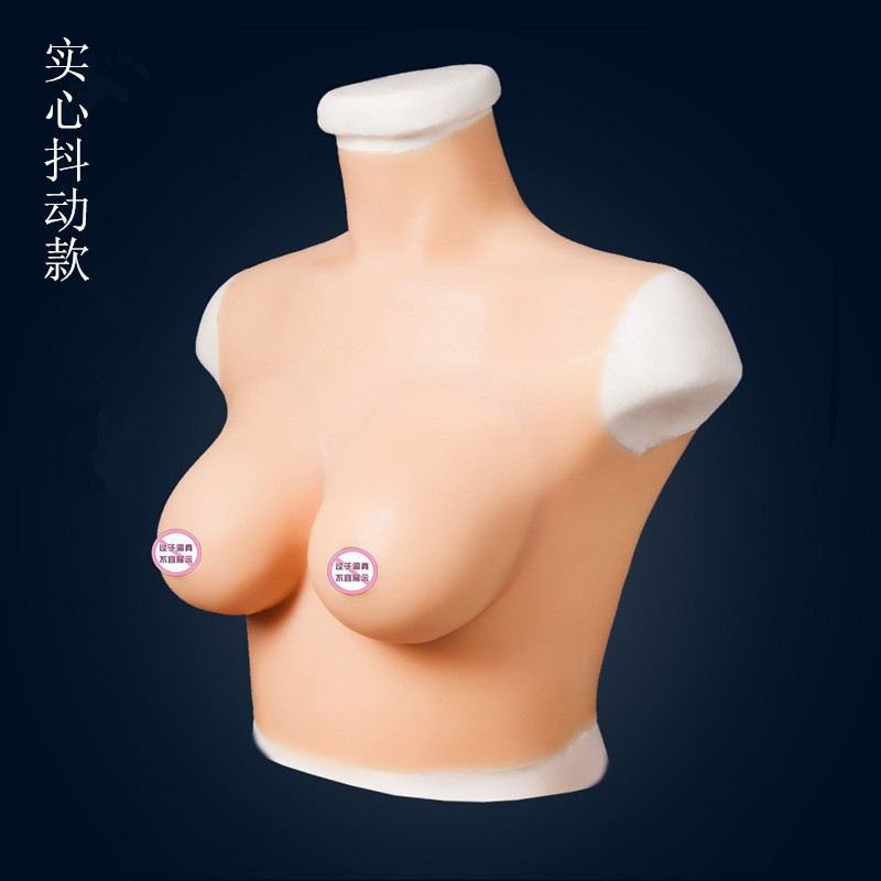 硅胶义乳伪娘男用影视道具