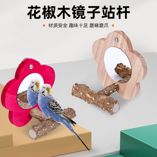 松鼠博士镜子站台高清镜片磨爪