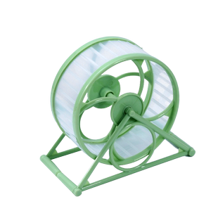 小仓鼠跑轮静音无声不卡脚带支架滚轮封闭转轮跑轮跑步机玩具用品